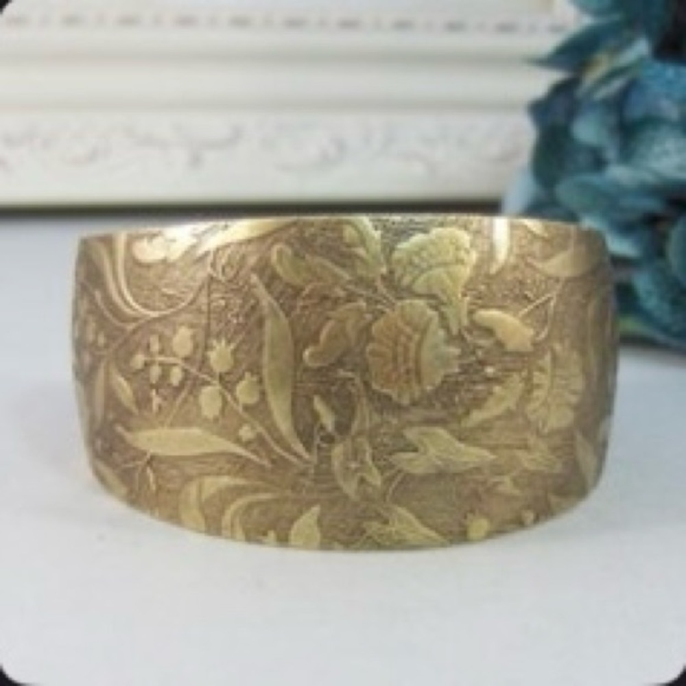 Wild Flower cuff bracelet